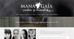 Desktop Screenshot of managaia.com