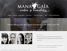 Tablet Screenshot of managaia.com